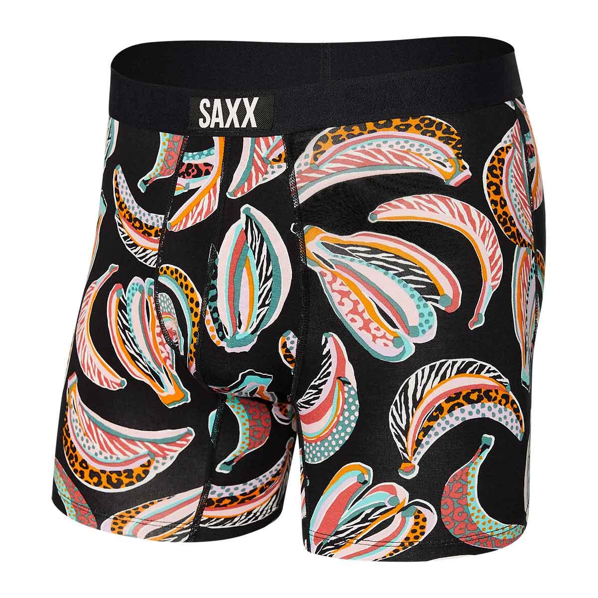 Saxx Vibe Boxer Brief Men's in Gone Bananas